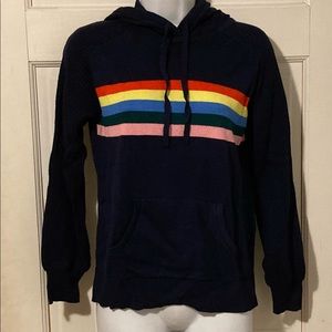 🚫ITEM SOLD🚫Rainbow-Stripped Hoodie